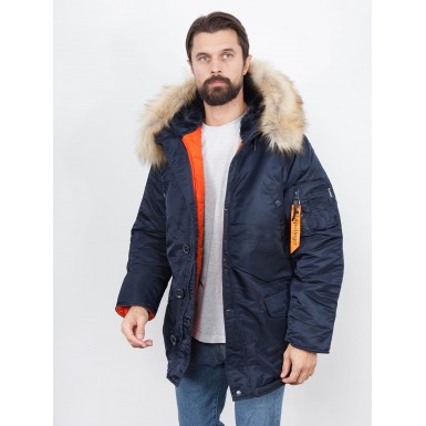Парка Аляска Apolloget HUSKY II, Rep. Blue/Orange