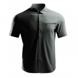 Рубашка DRAGON TOOTH BUTTON DOWN, S/S, Light Grey Green