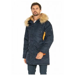 Парка Аляска Apolloget HUSKY II, Rep. Blue/Blue