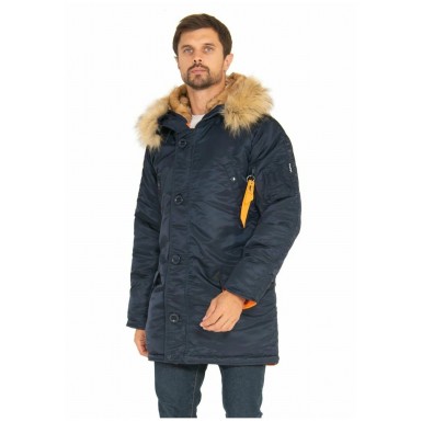 Парка Аляска Apolloget HUSKY II, Rep. Blue/Blue