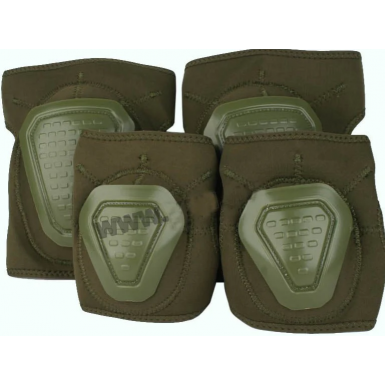 Комплект наколенников и налокотников Emerson DNI Neoprene Elbow ＆ KNEE Pads set, Olive