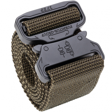 Ремень тактический Зубр FG Black 140/38 Э (Полиамид+латекс/Олива)