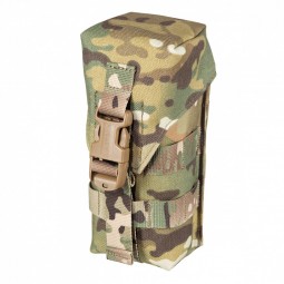 Подсумок Wartech MP-108 закрытый под два магазина AK серии, Multicam