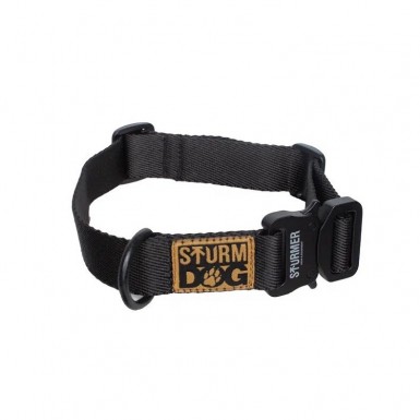 Ошейник 25 мм Cobra SturmDog, Black, SD-254