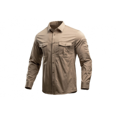 Рубашка Dragon Tooth YR Collar Shirt Long Sleeve G2, Brown DT22-SH009