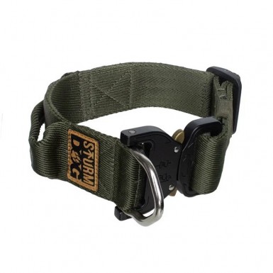 Ошейник 40 мм Cobra D-Ring SturmDog, Ranger Green, SD-401.3