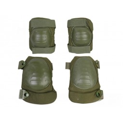 Комплект наколенников и налокотников Emerson Military Kneepads, Olive