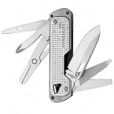Мультитул LEATHERMAN FREE T4 Stainless 12 инстр., 5,6/9,3 см, 832685 Мультитул LEATHERMAN FREE T4 Stainless 12 инстр., 5,6/9,3 см, 832685
