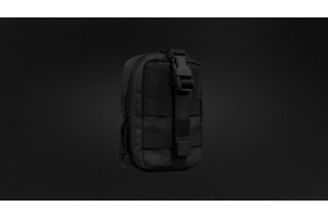 Подсумок медицинский отрывной малый Sturmer, черный Подсумок медицинский отрывной малый Sturmer, черный