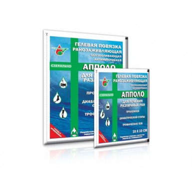 Повязка Апполо гелевая ранозаживляющая, 20х30 см, MC103588