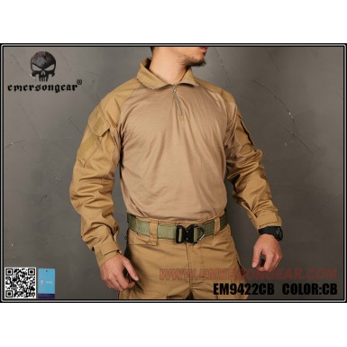 Рубашка под бронежилет Emerson G3 Combat Shirt, Coyote Brown, EM9422CB Рубашка под бронежилет Emerson G3 Combat Shirt, Coyote Brown, EM9422CB