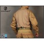 Рубашка под бронежилет Emerson G3 Combat Shirt, Coyote Brown, EM9422CB Рубашка под бронежилет Emerson G3 Combat Shirt, Coyote Brown, EM9422CB