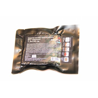 Бинт гемостатический Элларга Z-fold стерильный, 7,5х150 см