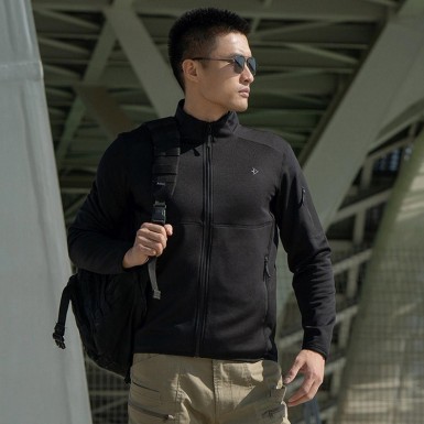 Толстовка Dragon Tooth YT Polartec Fleece Jacket, Black DT23-SS022 Толстовка Dragon Tooth YT Polartec Fleece Jacket, Black DT23-SS022