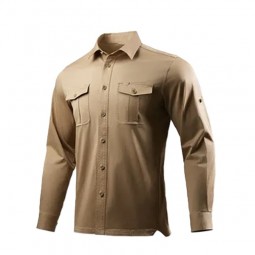 Рубашка Dragon Tooth YR Collar Shirt G3 L/S, Brown