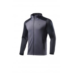 Худи Dragon Tooth Pinecloud Lightweight Fleece G2, Battleship Grey / Polar Night Black
