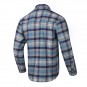 Рубашка Emerson Blue Label Longicorn Flannel Shirt Blue Gray Grid