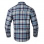 Рубашка Emerson Blue Label Longicorn Flannel Shirt Blue Gray Grid