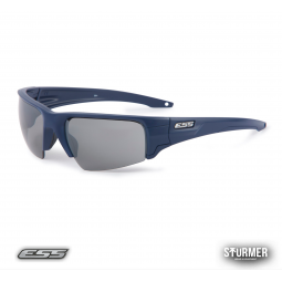 Очки тактические ESS Crowbar Heritage Matte Navy W/ Mirrored Gray