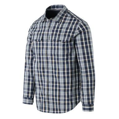 Рубашка Helikon Concealed Carry Shirt, Calm Blue Plaid