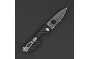 Нож складной Daggerr Cigarknife Wharncliffe для сигар, сталь VG-10, рукоять G10/карбон