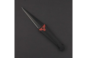 Нож складной Daggerr Cinquedea all black DLC, сталь VG-10, рукоять G10