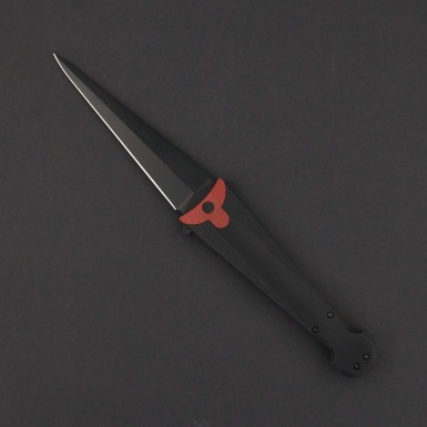Нож складной Daggerr Cinquedea all black DLC, сталь VG-10, рукоять G10 Нож складной Daggerr Cinquedea all black DLC, сталь VG-10, рукоять G10