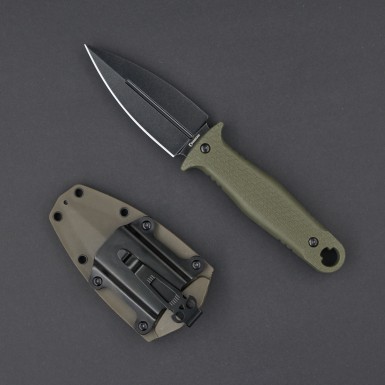 Нож тактический Daggerr Combat BW, сталь 8Cr14MoV, рукоять FRN (Армированный нейлон) олива