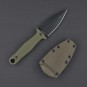 Нож тактический Daggerr Combat BW, сталь 8Cr14MoV, рукоять FRN (Армированный нейлон) олива