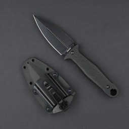 Нож тактический Daggerr Combat All Black, сталь 8Cr14MoV, рукоять FRN (Армированный нейлон)