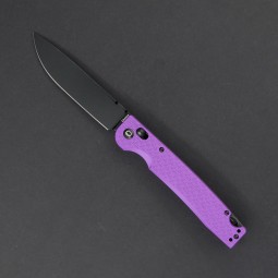 Нож складной Daggerr Dropet DL BW, сталь 8Cr14MoV, рукоять FRN (Арм. нейлон) фиолетовый
