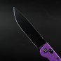 Нож складной Daggerr Dropet DL BW, сталь 8Cr14MoV, рукоять FRN (Арм. нейлон) фиолетовый Нож складной Daggerr Dropet DL BW, сталь 8Cr14MoV, рукоять FRN (Арм. нейлон) фиолетовый