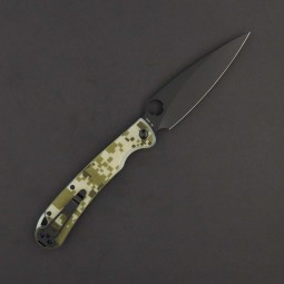 Нож складной Daggerr Sting XL Camo BW DLC, сталь D2, рукоять G10 Нож складной Daggerr Sting XL Camo BW DLC, сталь D2, рукоять G10