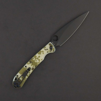 Нож складной Daggerr Sting XL Camo BW DLC, сталь D2, рукоять G10 Нож складной Daggerr Sting XL Camo BW DLC, сталь D2, рукоять G10