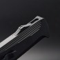 ННож автоматический  Daggerr Кощей All Black, сталь D2, рукоять алюминий черный
