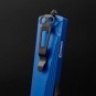 Нож автоматический Daggerr Кощей Spear Point BW, сталь D2, рукоять алюминий синий Нож автоматический Daggerr Кощей Spear Point BW, сталь D2, рукоять алюминий синий