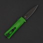 Нож автоматический Daggerr Кощей Spear Point BW, сталь D2, рукоять алюминий зеленый Нож автоматический Daggerr Кощей Spear Point BW, сталь D2, рукоять алюминий зеленый