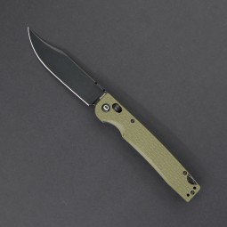 Нож складной Daggerr Pike DL BW, сталь 8Cr14MoV, рукоять FRN (Арм. нейлон) олива