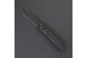 Нож складной Daggerr Pike DL BW, сталь 8Cr14MoV, рукоять FRN (Арм. нейлон) черный
