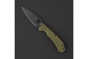 Нож складной Daggerr Resident DL BW, сталь 8Cr14MoV, рукоять FRN (Арм. нейлон) олива