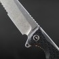 Нож складной Daggerr Smoke Eater DL серрейтор SW, сталь 8Cr14MoV, рукоять FRN черный Нож складной Daggerr Smoke Eater DL серрейтор SW, сталь 8Cr14MoV, рукоять FRN черный