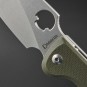 Нож складной Daggerr Sting Olive SW, сталь D2, рукоять G10