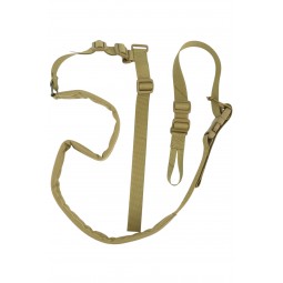 Ремень двухточечный с бесшумной антабкой, койот