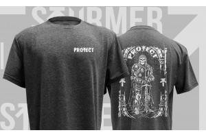 Футболка Sturmer Protect, темно-серый меланж