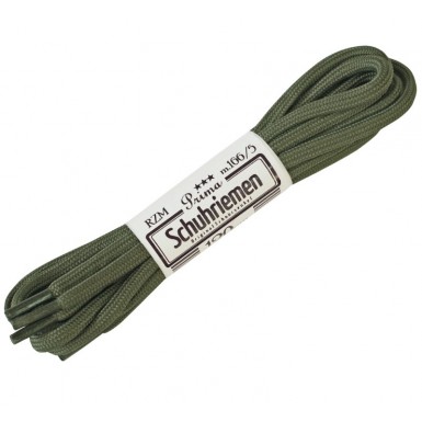 Шнурки Prima Schuhriemen модель 166-5, 100 см, олива Шнурки Prima Schuhriemen модель 166-5, 100 см, олива
