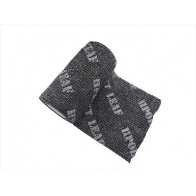 Бинт когезивный LEAF, черный