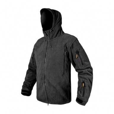 Куртка флисовая Sturmer Patriot Fleece Jacket, Black, 22B-SU-J03.4