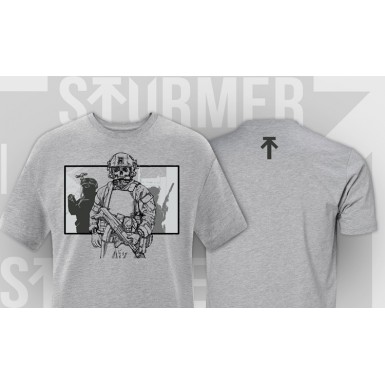 Футболка Sturmer Тени, серая SW-3540